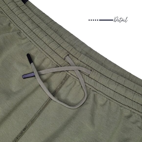 OLIVE GREEN FLAT FRONT SHORT FOR MEN SIZE XXL - Picture 9 of 9